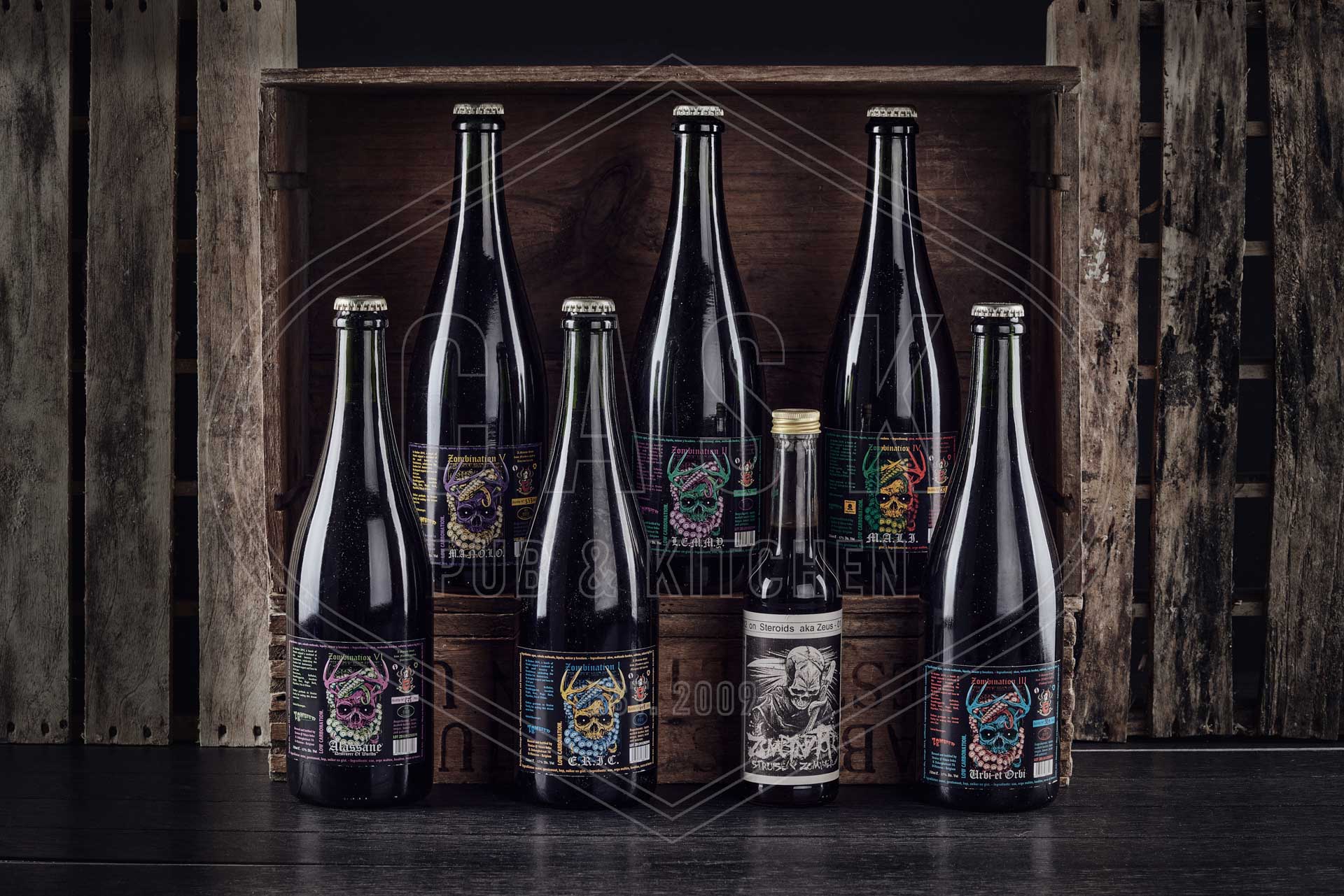 Box of Zombination beers