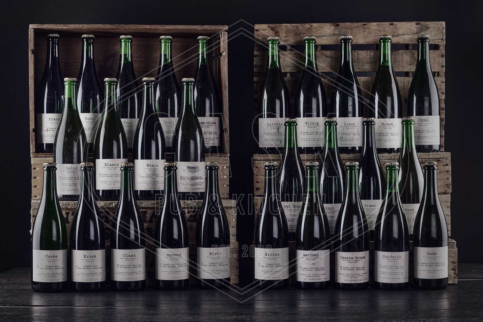Labelled Bottled better in showcases